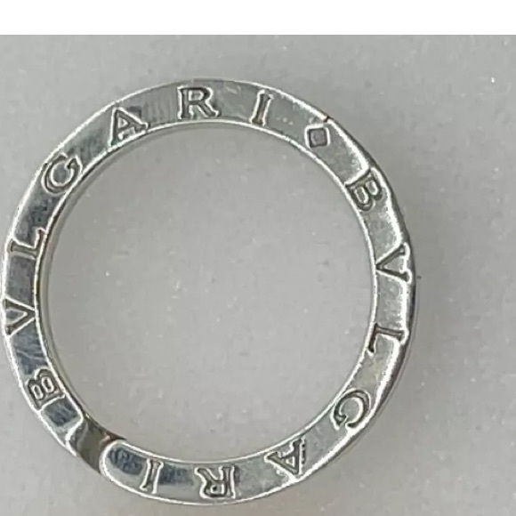 Auth $3 start BVLGARI Key Ring /Pendant SV925 11.4g W/Box 💟⬇️please read NOTE ⬇️ - Picture 9 of 13